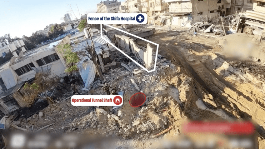 Defesa de Israel divulga vídeo de suposto túnel do Hamas em Gaza
