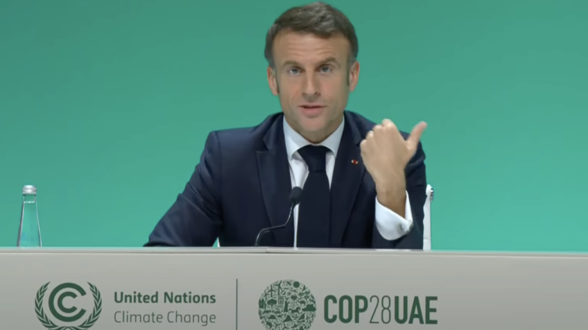 Sou contra o acordo Mercosul-UE, diz Macron na COP28