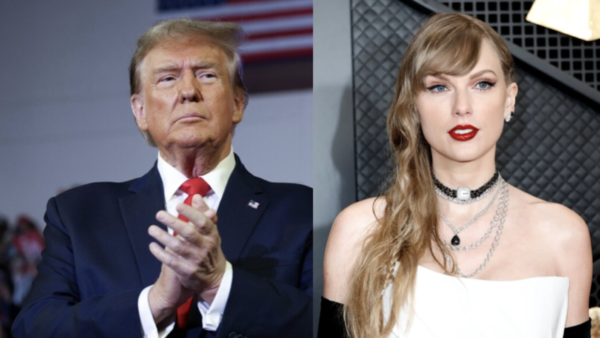 Trump critica Taylor Swift e diz que ela enriqueceu às suas custas