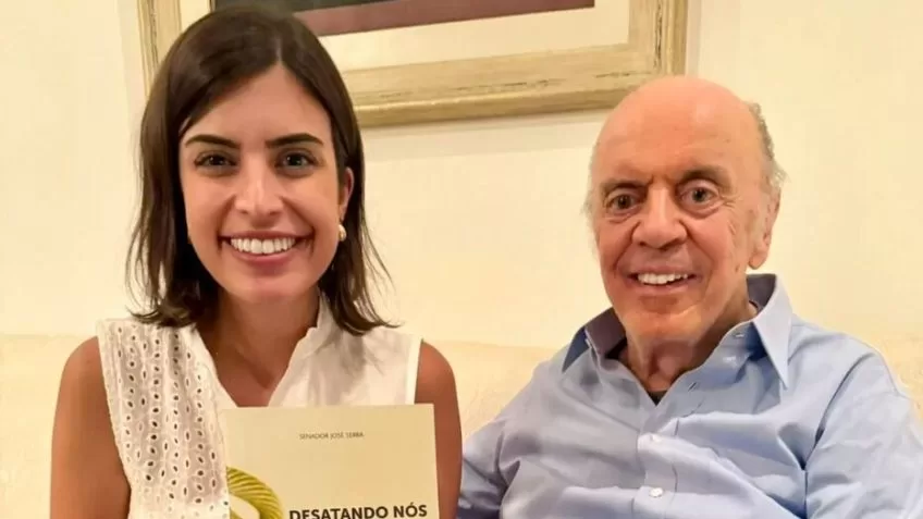 Inspiradora, diz Tabata sobre conversa com José Serra