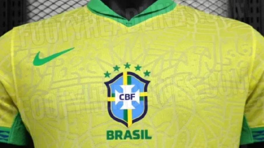 Confira a nova camisa da Seleção Brasileira para 2024