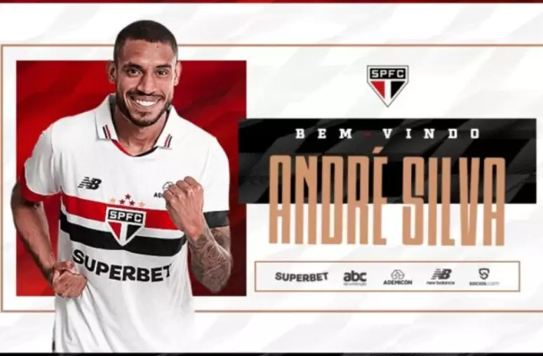 São Paulo anuncia contratação de André Silva