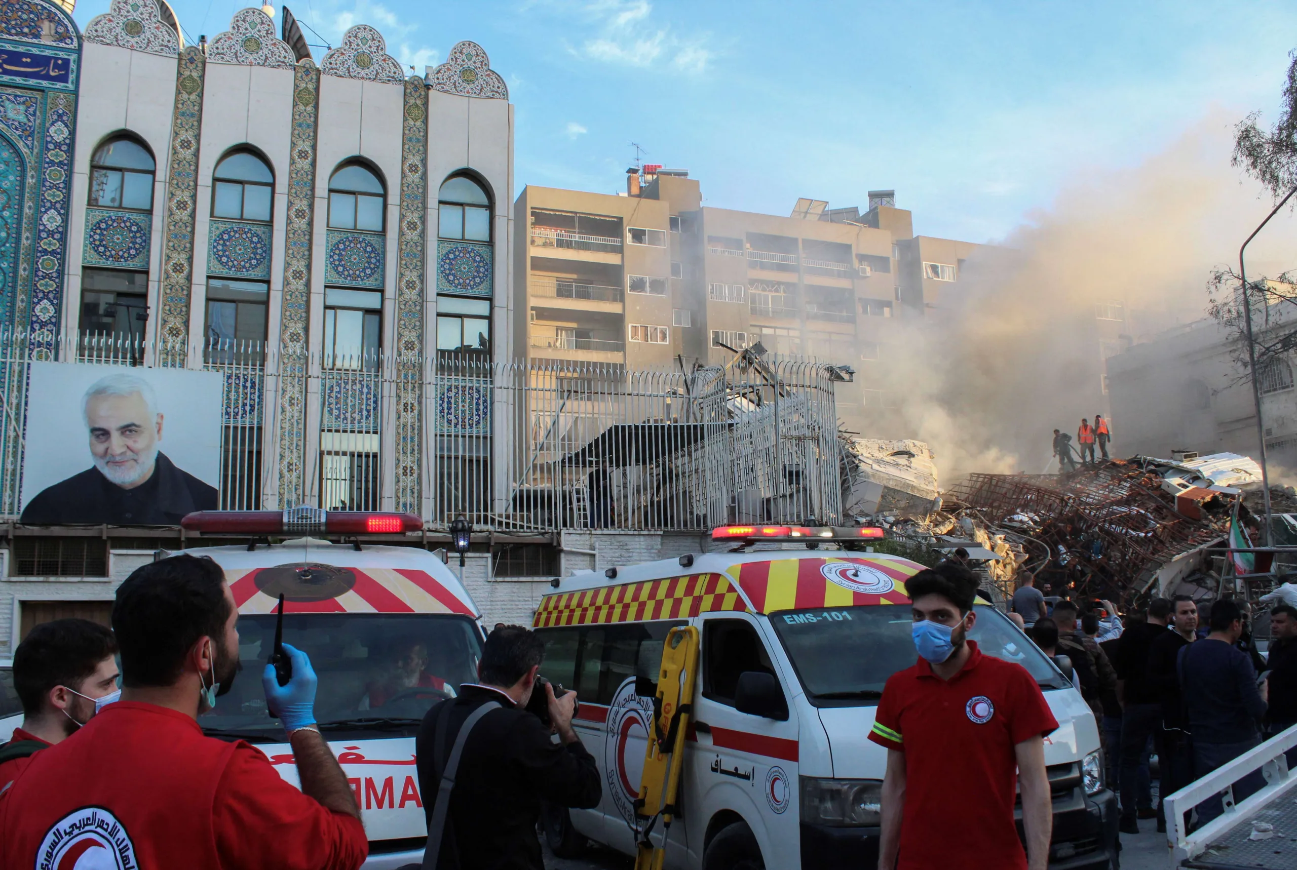 Embaixada do Irã na Síria é bombardeada, em ataque atribuído a Israel