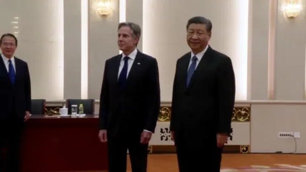 Blinken se encontra com Xi Jinping em Pequim e alerta sobre apoio chinês à Rússia