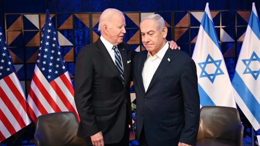 Biden pressiona Netanyahu por cessar-fogo na Faixa de Gaza