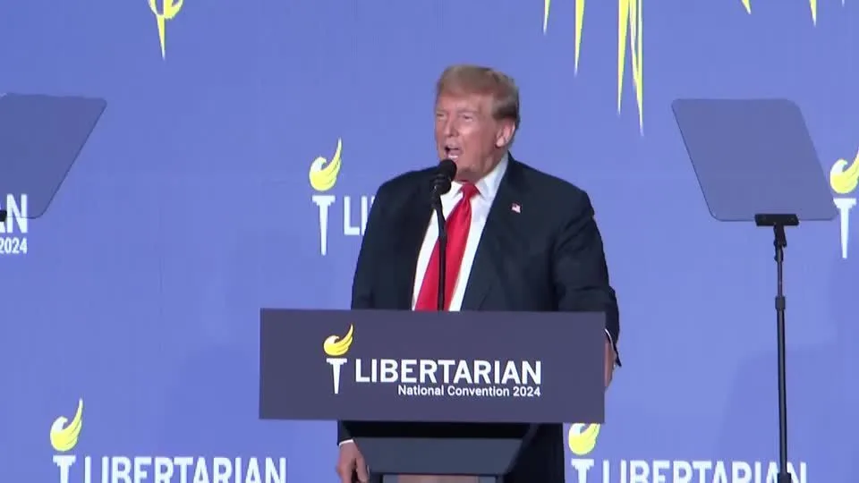 Vídeo: Trump é vaiado em Convenção do Partido Libertário