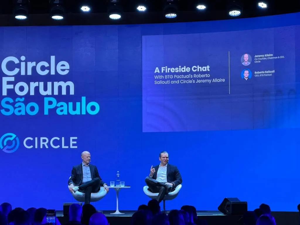 CEO da Circle elogia inovação no mercado brasileiro e vê BC mais avançado que Fed em cripto