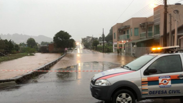 Defesa Civil confirma uma morte em SC por conta das chuvas