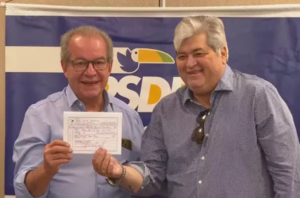 Datena diz a tucanos que será candidato a prefeito de São Paulo pelo PSDB