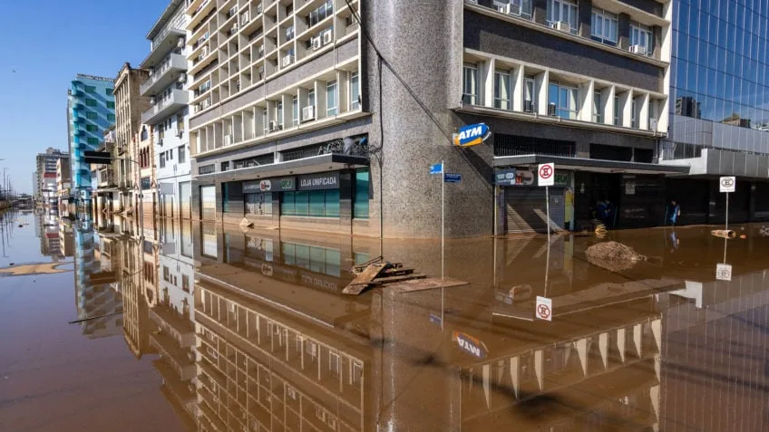 Maio de 2024 é o mês mais chuvoso da história de Porto Alegre