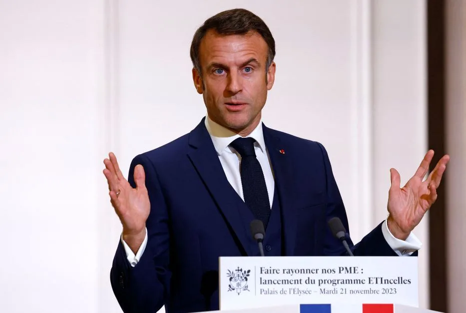 Macron diz que França está pronta para reconhecer Palestina após reformas
