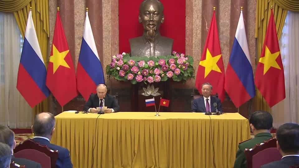 Rússia quer contribuir com o Vietnã em segurança e energia, diz Putin
