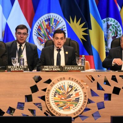 OEA adota declaração de Assunção para eliminar violências e combater mudança climática