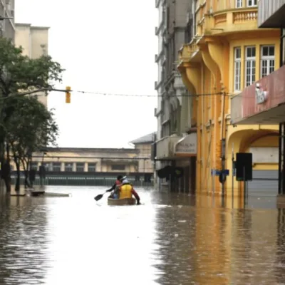 Enchentes fazem vendas da indústria caírem 15,6% em maio no RS