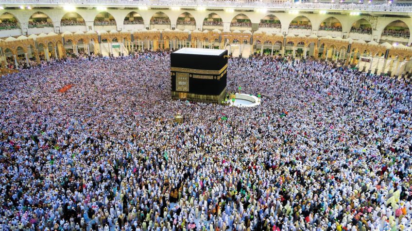 577 muçulmanos morrem por causa do calor em peregrinação a Meca
