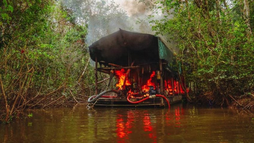 Alertas de garimpo ilegal caem 73% em Terra Yanomami