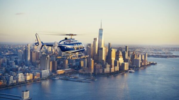 De JFK para Manhattan, o helicóptero agora é parte do pacote