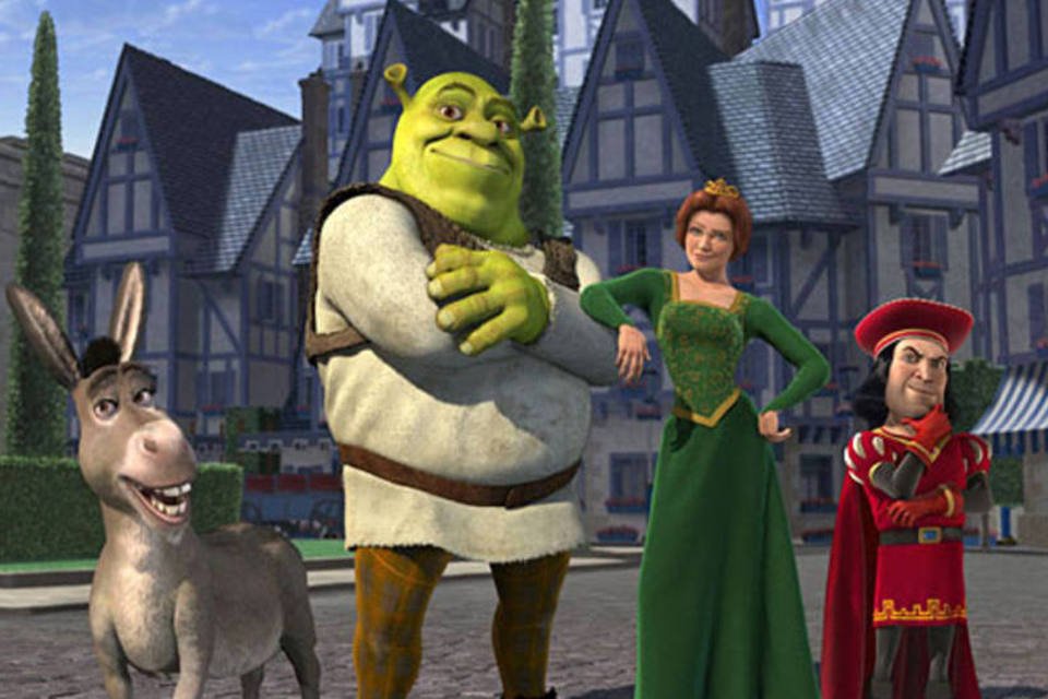 Onde assistir todos os filmes do Shrek?